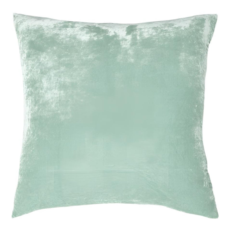 Dream Silk Velvet Pillow -Sea Glass