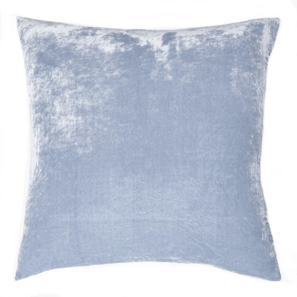 Dream Silk Velvet Pillow -Chambray