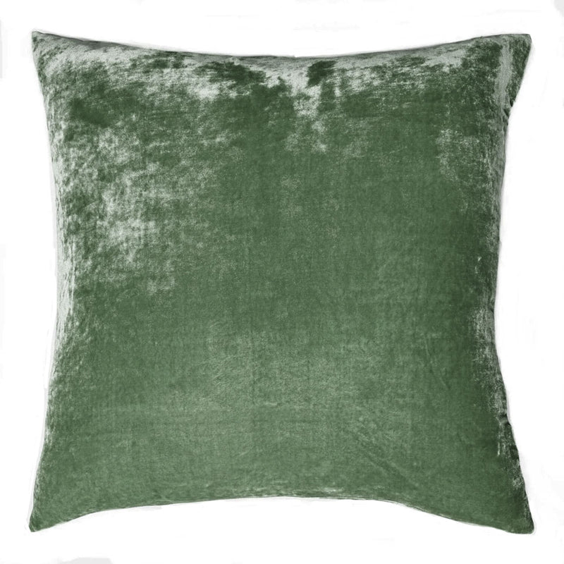 1 Unit- Silk Velvet Pillow -Thyme