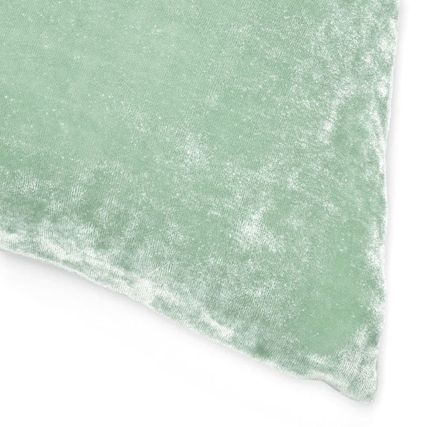 Dream Silk Velvet Pillow -Sea Glass