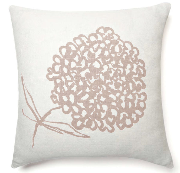 Cheri Pillow by Andrea Bernstein - Soft Nude - Linen Salvage Et Cie